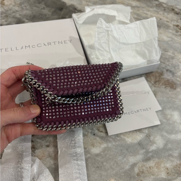 Brand new in box Stella McCartney gorgeous rhinestone little bag - Picture 4 of 5